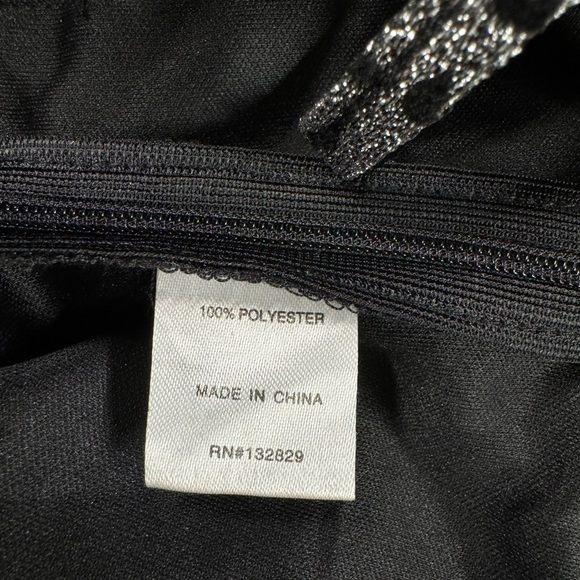 NWOT REVOLVE SUPERDOWN Syna Ruched Top Silver Leopard S - Picture 12 of 12